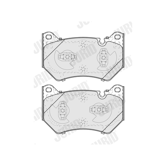 574041J - Brake Pad Set, disc brake 