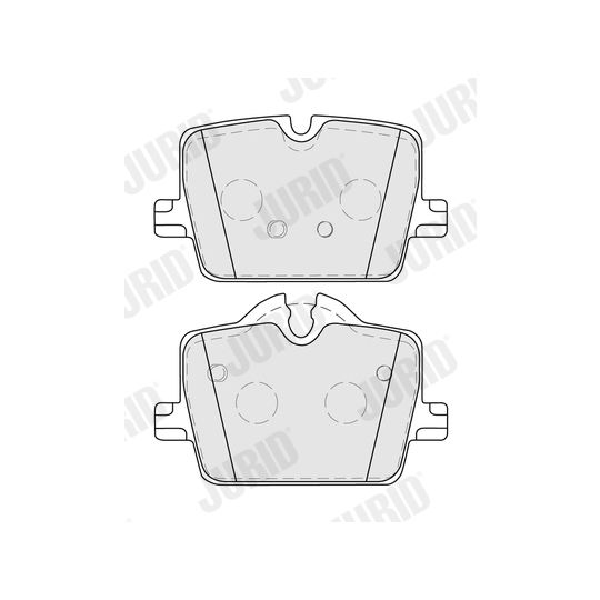 574080J - Brake Pad Set, disc brake 