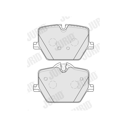 574079J - Piduriklotsi komplekt, ketaspidur 