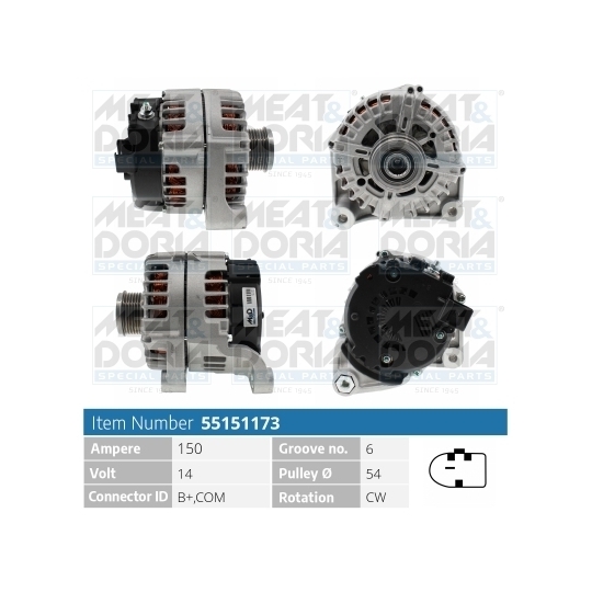 55151173 - Alternator 