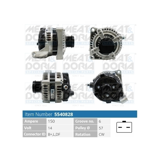 5540828 - Alternator 