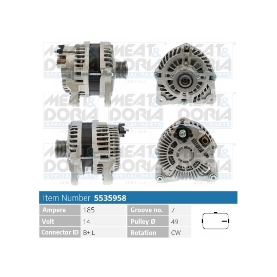 5535958 - Alternator 