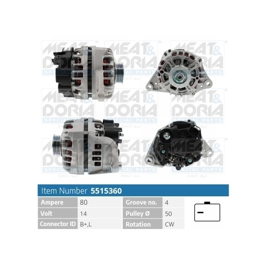 5515360 - Alternator 