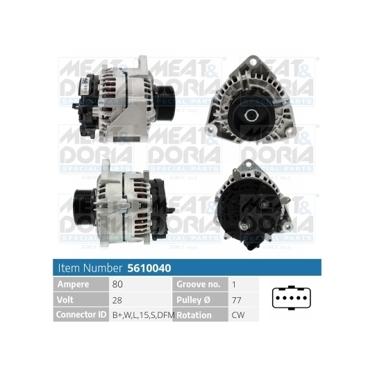 5610040 - Alternator 