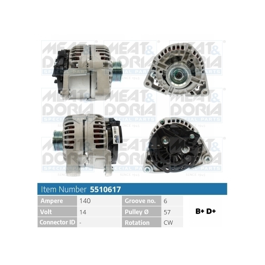 5510617 - Alternator 