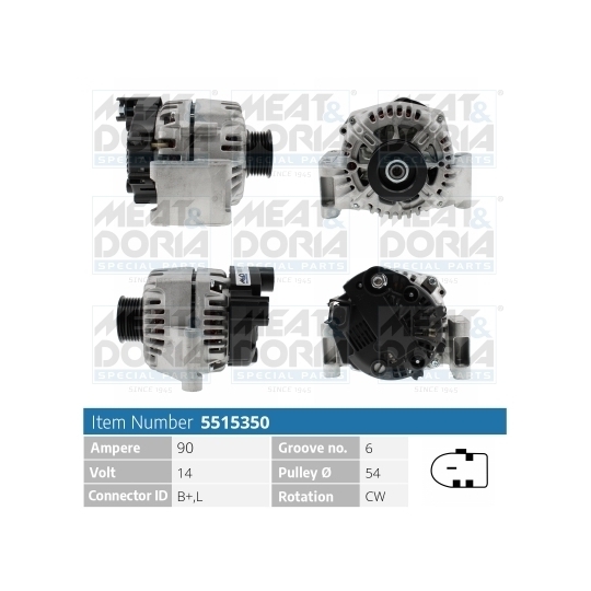 5515350 - Alternator 