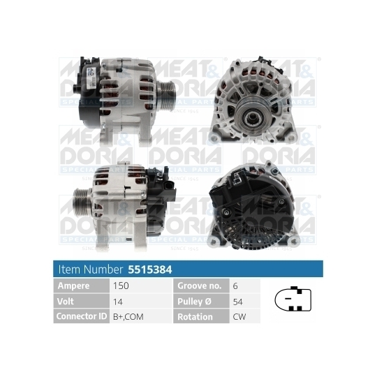 5515384 - Alternator 