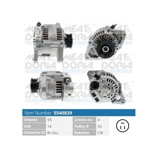 5540839 - Alternator 