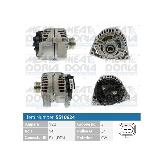 5510624 - Alternator 