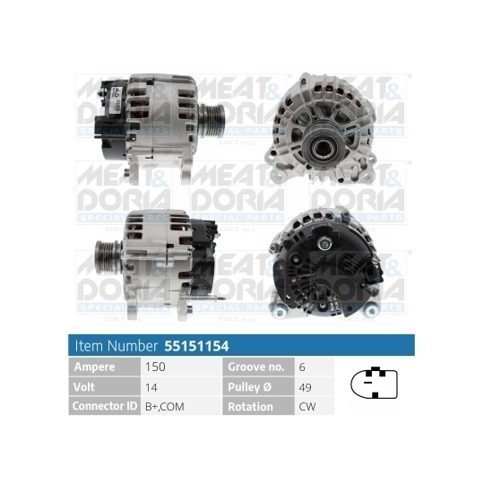 55151154 - Alternator 