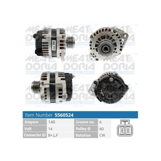 5560524 - Alternator 