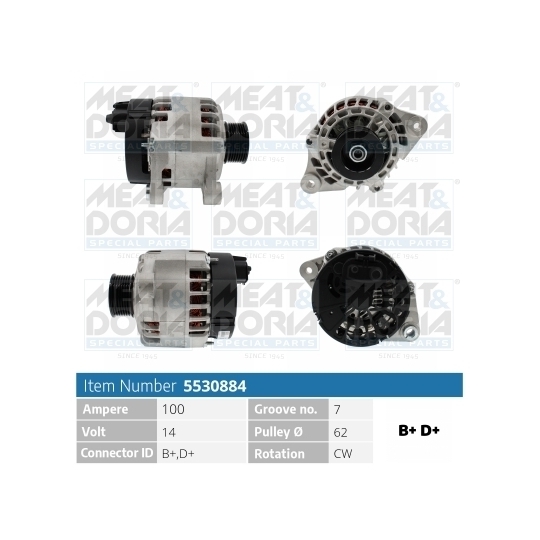 5530884 - Alternator 