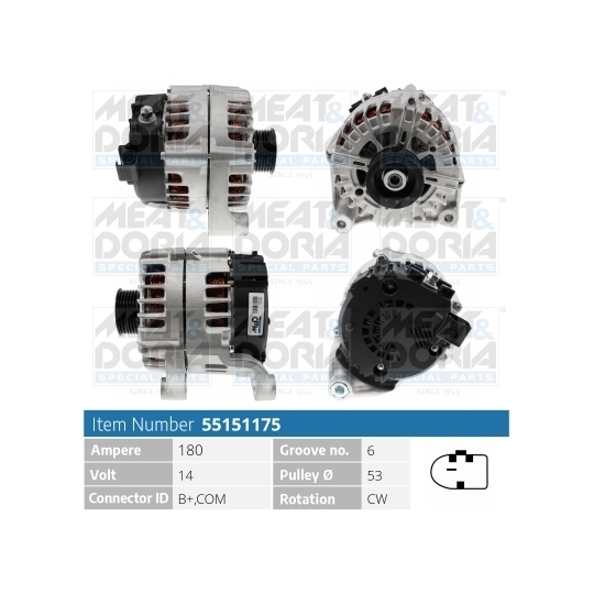 55151175 - Alternator 