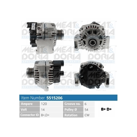 5515206 - Alternator 