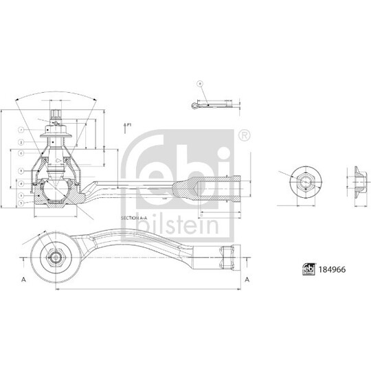 184966 - Tie rod end 