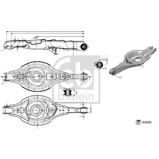 185608 - Track Control Arm 