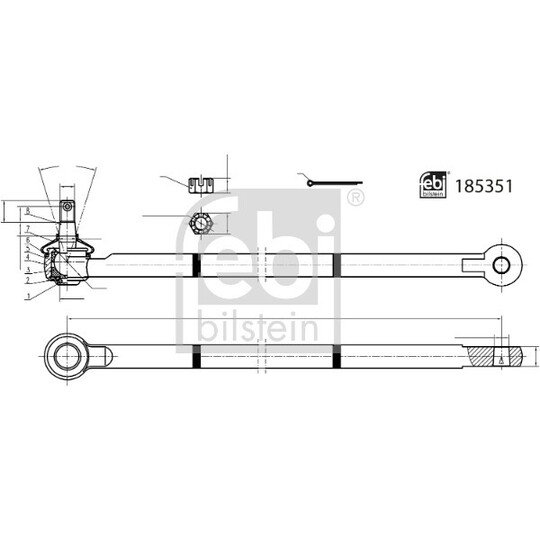 185351 - Centre Rod Assembly 