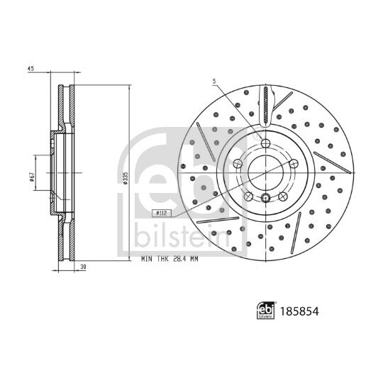 185854 - Brake Disc 