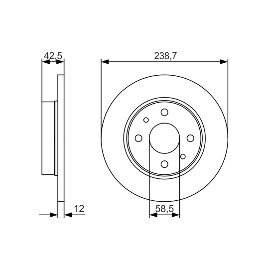 0 986 479 R61 - Piduriketas 