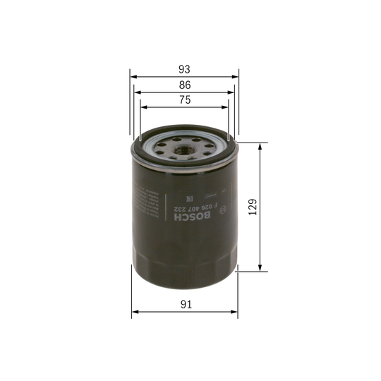 F 026 407 232 - Oil filter 