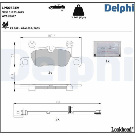 LP5063EV - Jarrupala, levyjarru 