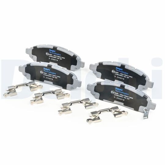 LP5002EV - Brake Pad Set, disc brake 