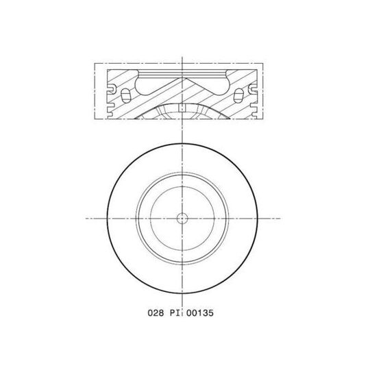 028 PI 00135 000 - Kolv 