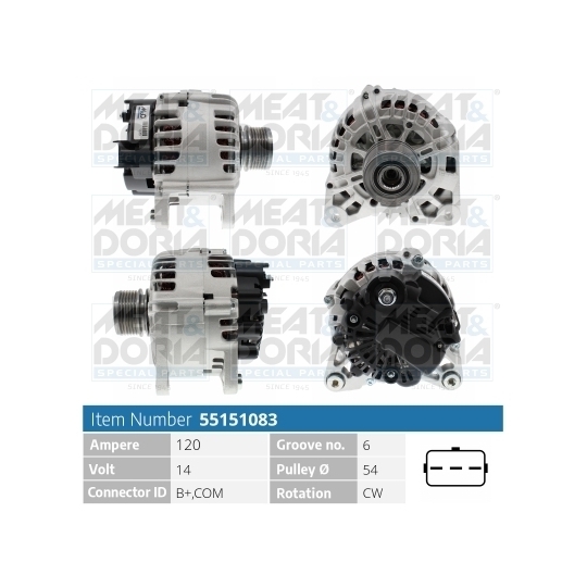 55151083 - Alternator 