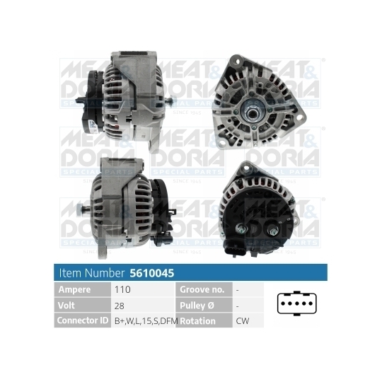 5610045 - Alternator 