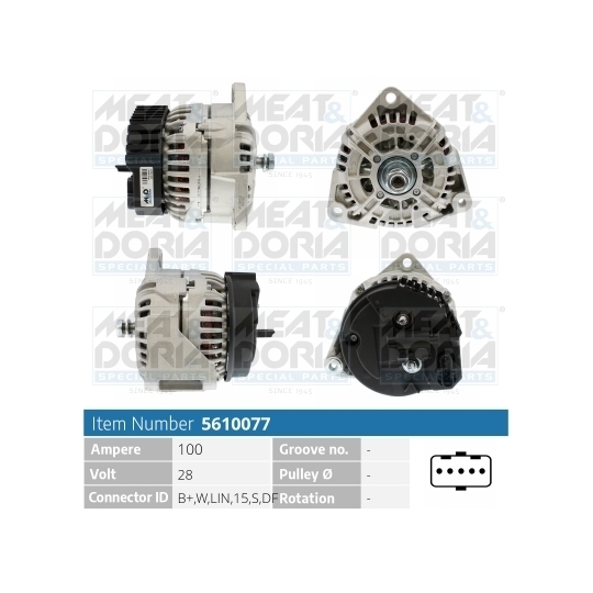 5610077 - Alternator 