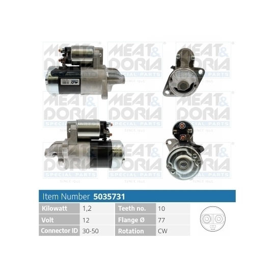 5035731 - Startmotor 