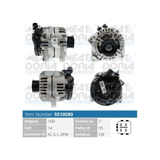 5510580 - Alternator 