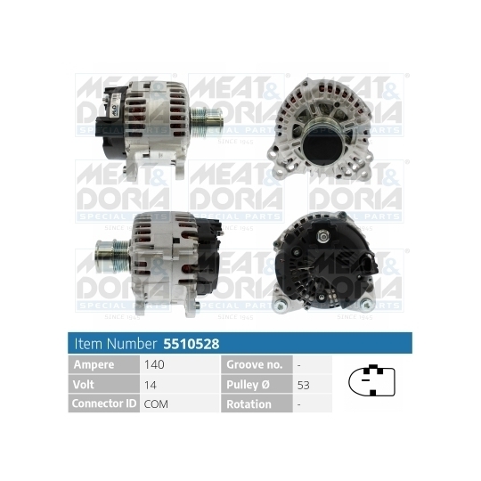 5510528 - Alternator 