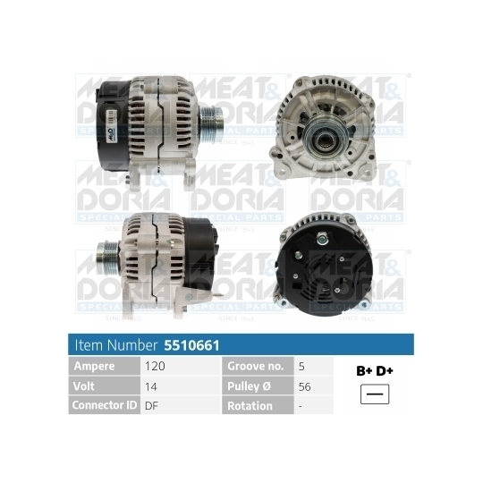 5510661 - Alternator 