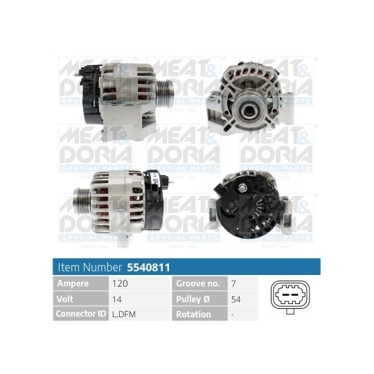 5540811 - Alternator 