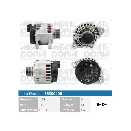 5530040R - Alternator 