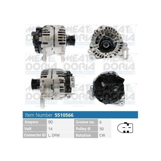 5510566 - Alternator 