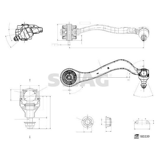 33 10 9965 - Track Control Arm 