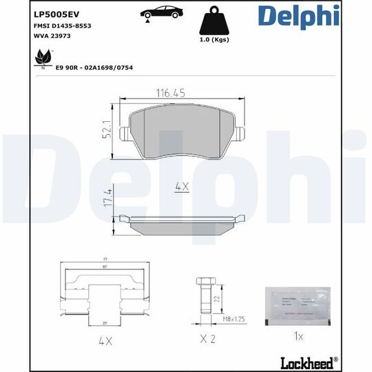 LP5005EV - Jarrupala, levyjarru 