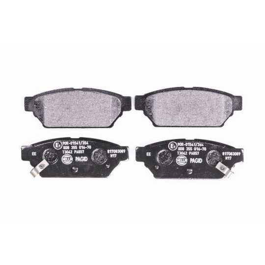 8DB 355 016-701 - Brake Pad Set, disc brake 