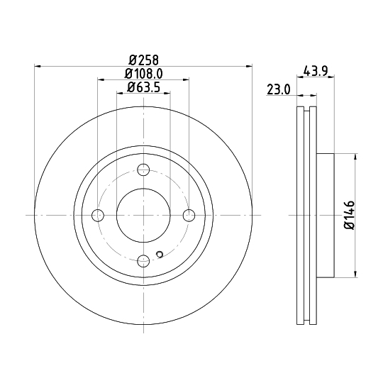 8DD 355 115-371 - Brake Disc 