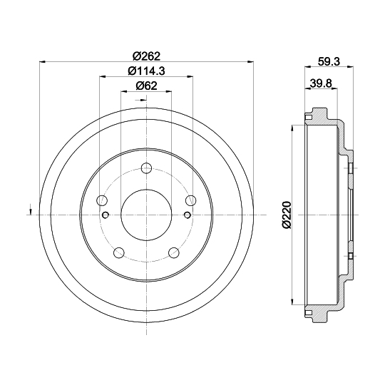 8DT 355 303-241 - Piduritrummel 