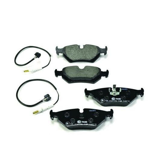 8DB 355 007-801 - Brake Pad Set, disc brake 