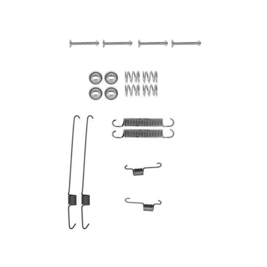 8DZ 355 200-001 - Lisakomplekt, Piduriklotsid 