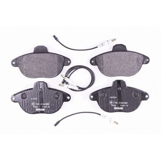 8DB 355 019-281 - Brake Pad Set, disc brake 