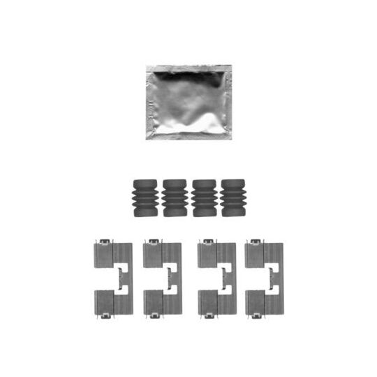 8DZ 355 205-171 - Accessory Kit, disc brake pad 