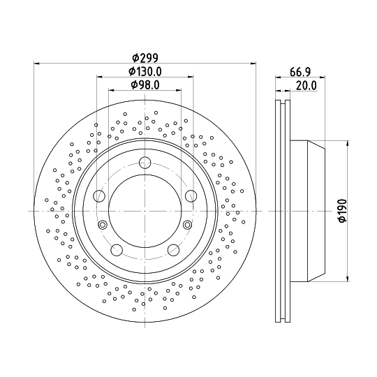 8DD 355 120-221 - Brake Disc 