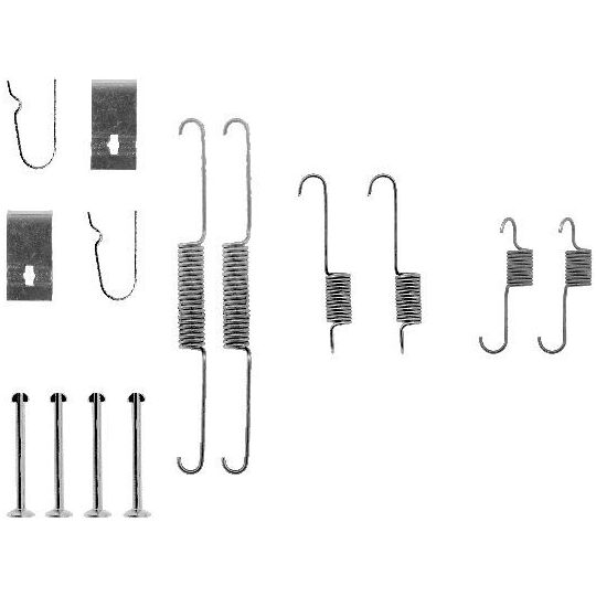 8DZ 355 200-551 - Accessory Kit, brake shoes 