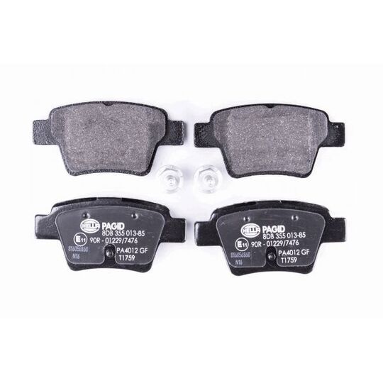 8DB 355 013-851 - Brake Pad Set, disc brake 