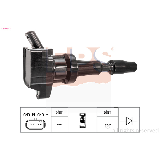 1.970.647 - Ignition coil 